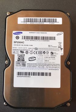 Hard Drive Samsung 250GB Sata $20 great Condition