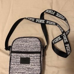 PINK Shoulder Bag (black/grey)