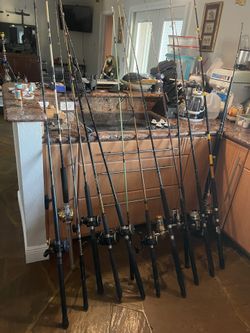 Fishing reel and rod combos $40 and up