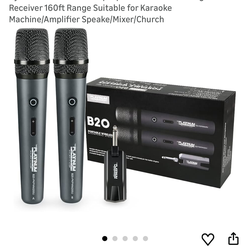 B20 portable wireless microphone system