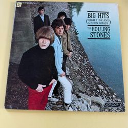 ROLLING STONES BIG HITS (HIGH TIDE AND GREEN GRASS) VINYL 1966