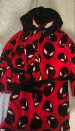 Marvel Spiderman boy bathrobe
