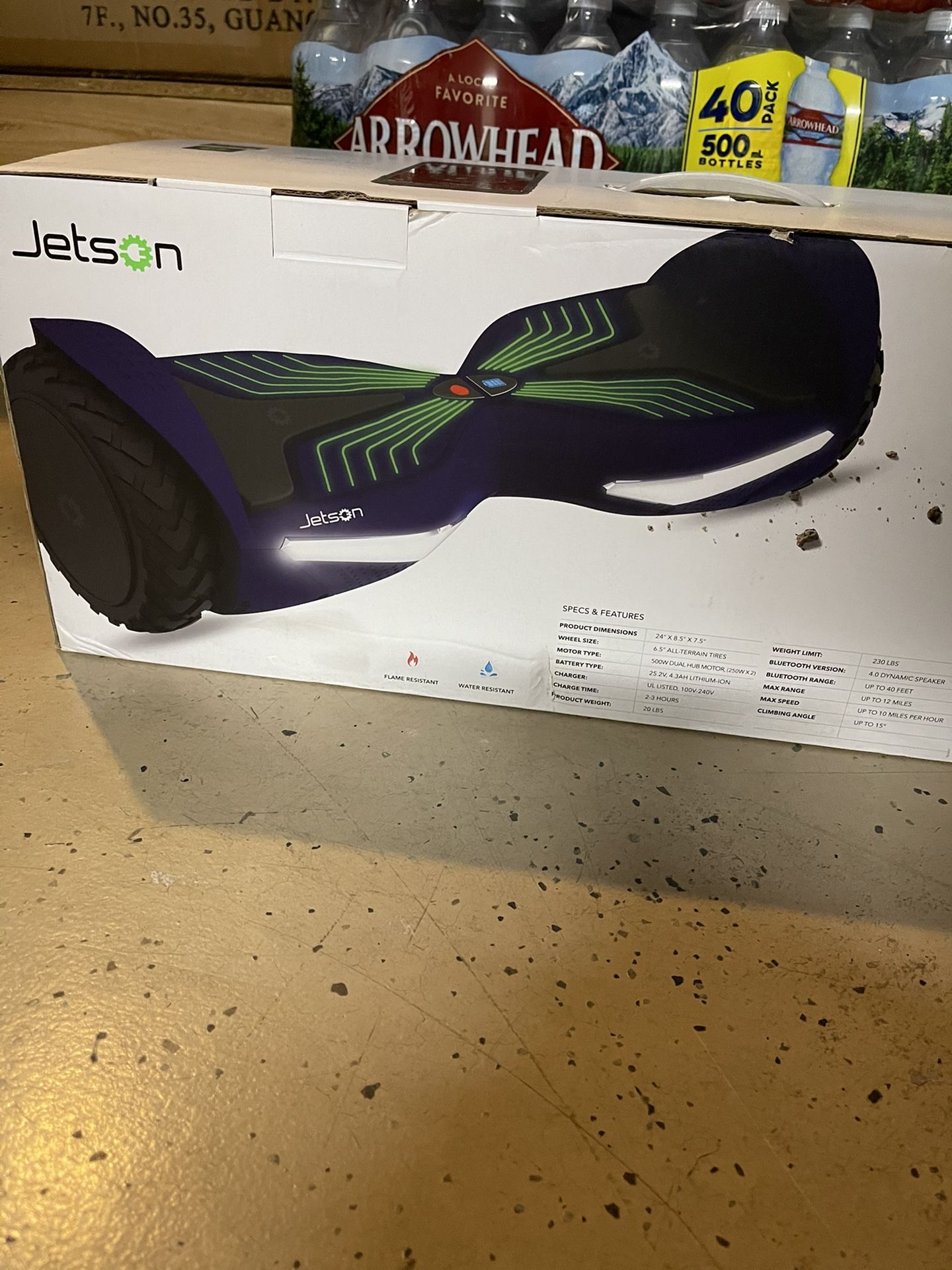 Jetson V12 Electric Light Hoverboard