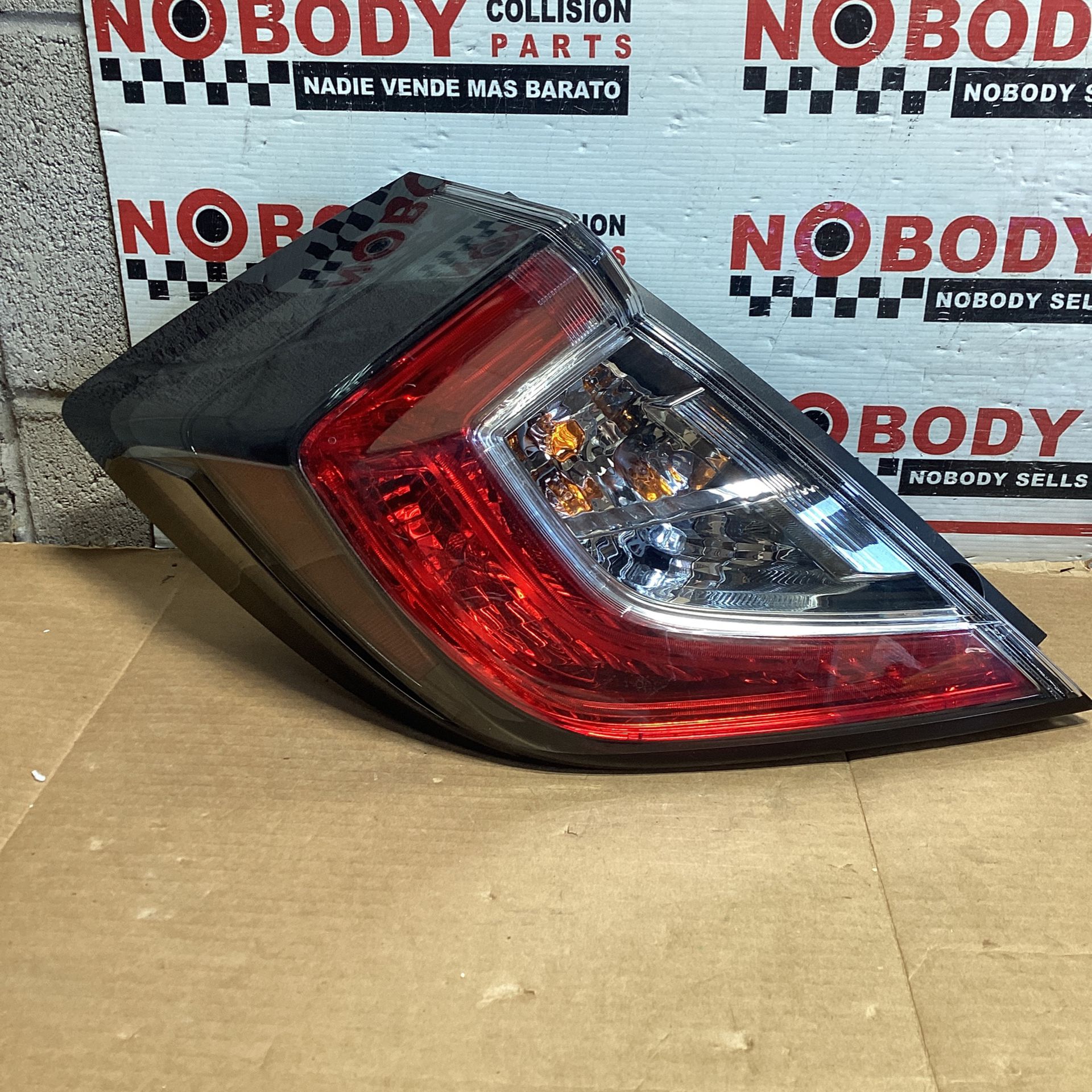 2017 Civic Hatchback Type R Driver Tail Light Outer 2021 AFTERMARKET
