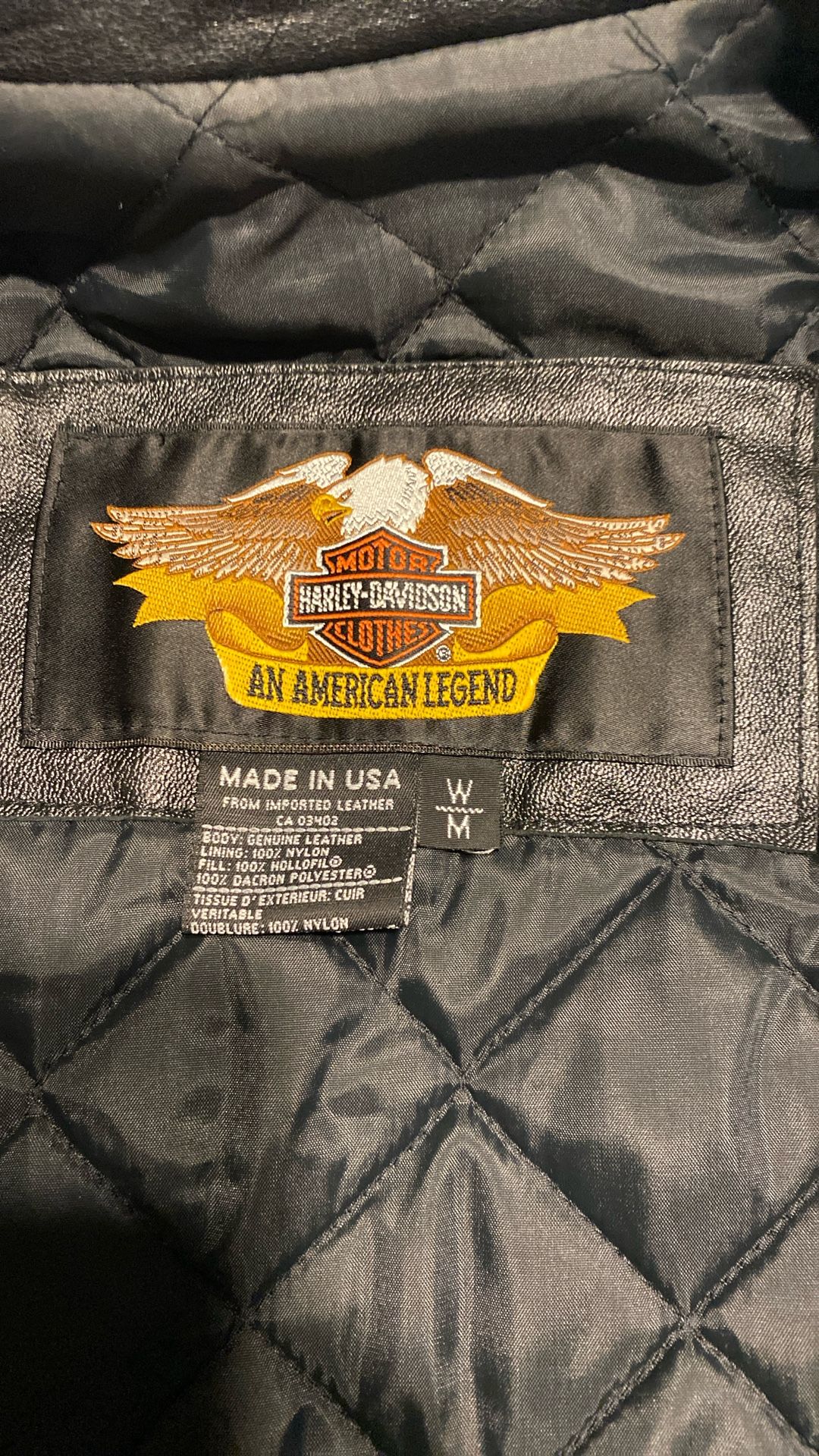 Harley Davidson Leather Jacket
