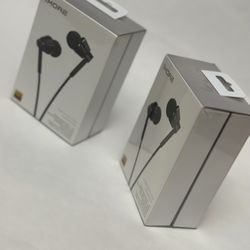 1MORE Double Driver In-ear Earphones Universal 3.5mm Earbuds - Black E1017 #G3