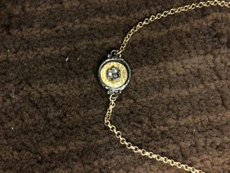 Gold, crystal,necklace
