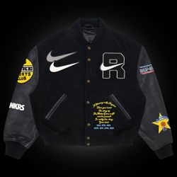 Nike x GV Gallery Raspberry Hills SNKRS Varsity Jacket
