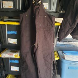 Bibbed Coveralls And Matching Jacket 