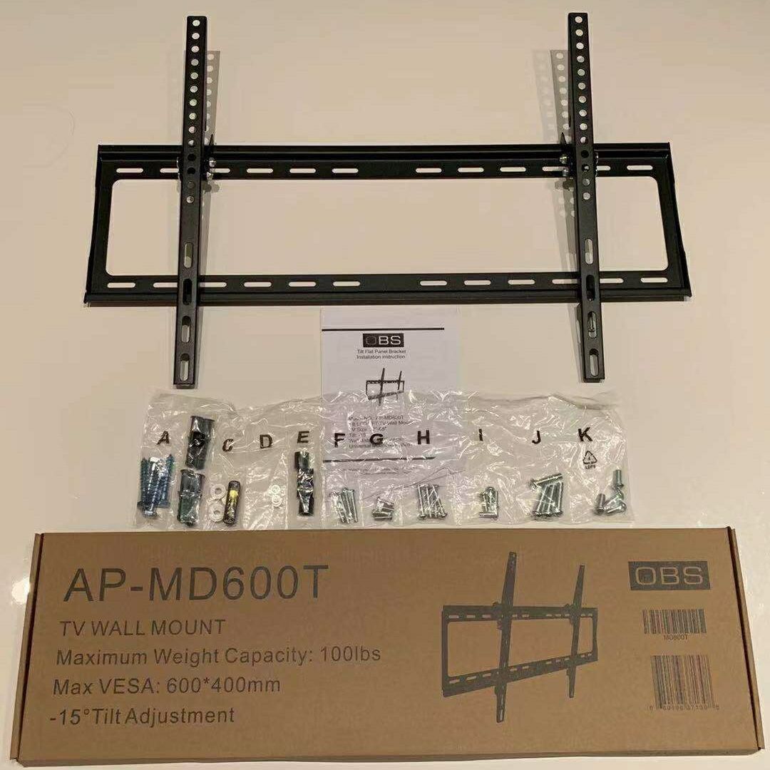 Brand New TV Wall Mount TV Bracket Tilt Adjustable TV Mount For 32 To 65 Inch TV