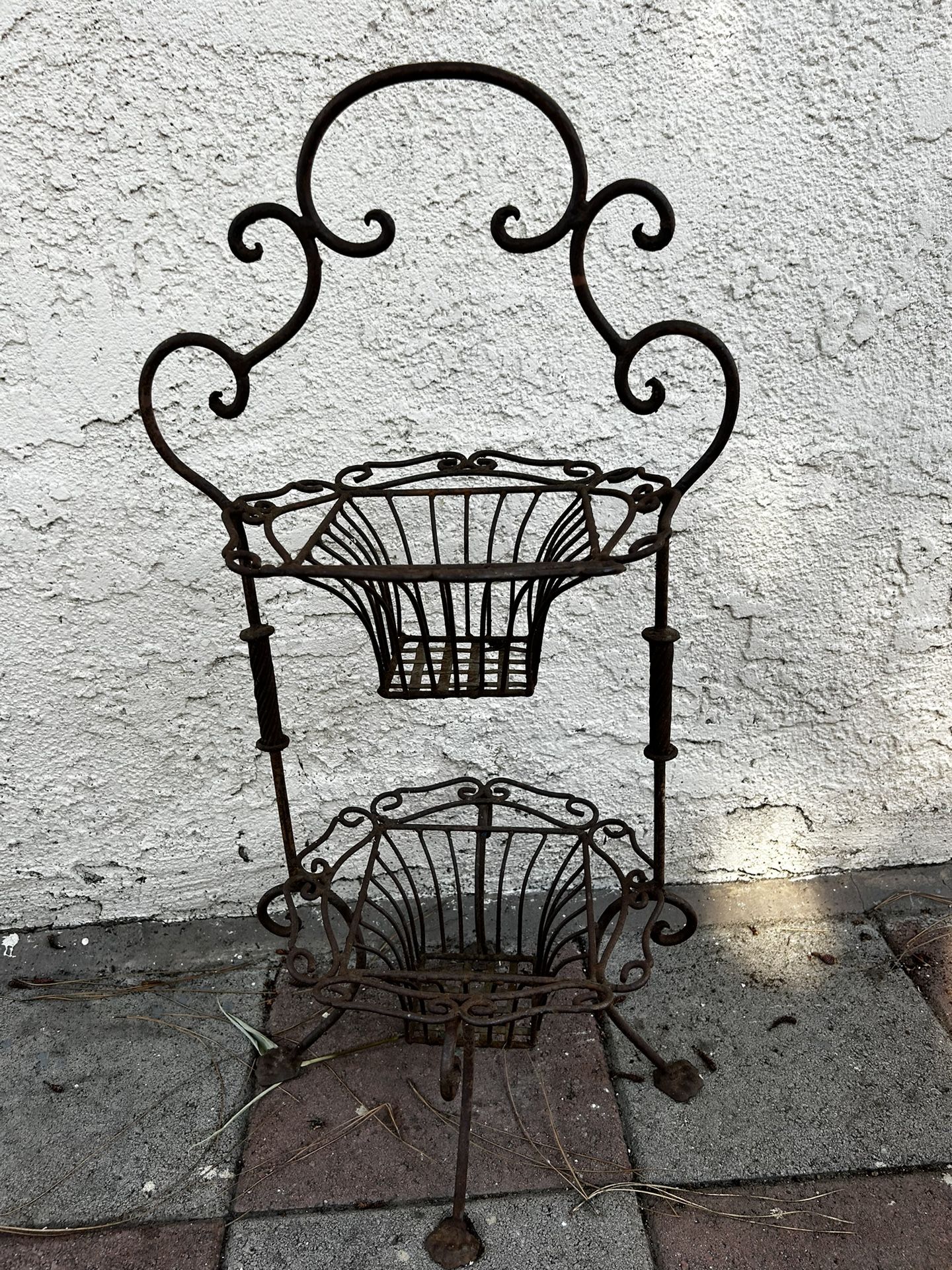 Vintage Fruit Or Plant Stand