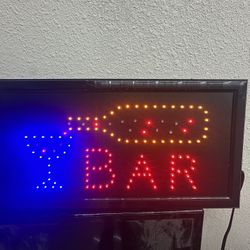 Light Up Bar Sign 