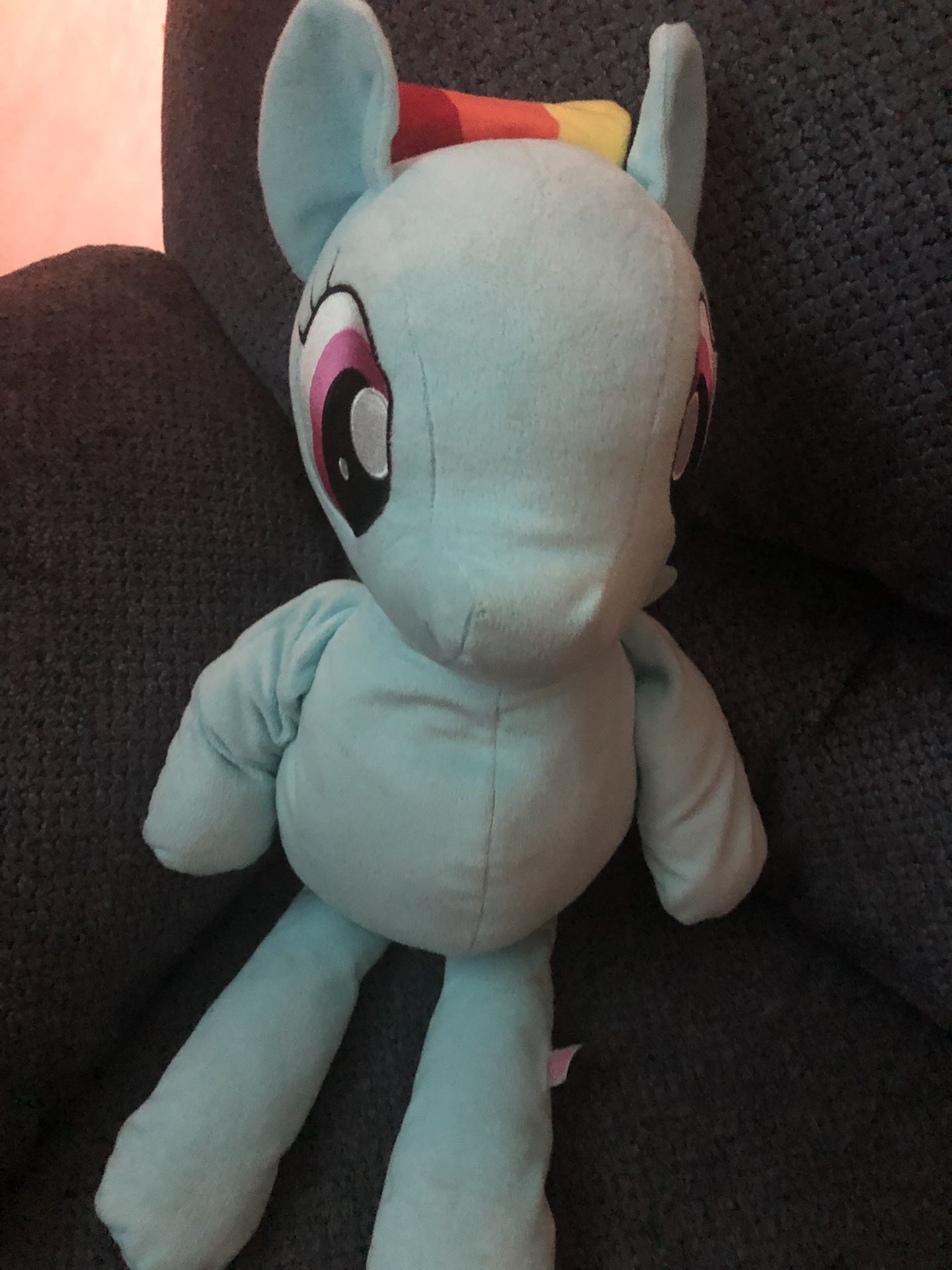 My little pony rainbow plush toy