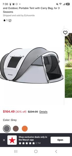 Echosmile tent