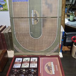 Front Porch Old Century Stretch Run Horse Racing Board Game Kentucky Derby Kids Game Complete!