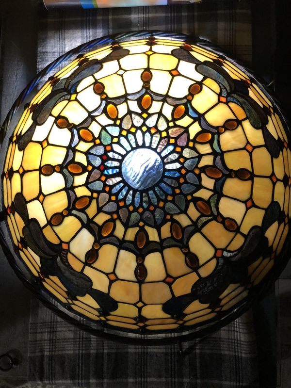 Stained glass light cover for Sale in Port Charlotte, FL OfferUp