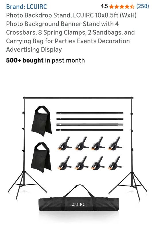 10x8.5ft Back Drop Stand