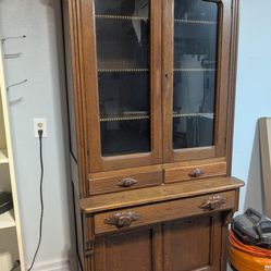 Antique china cabinet