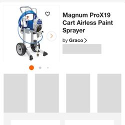 Paint Sprayer Need Gone Tonight 