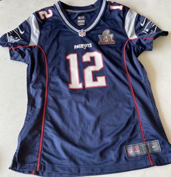 Tom Brady patriot super bowl jersey medium woman