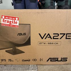 Brand New ASUS 27” Monitor (IPS, 75Hz)
