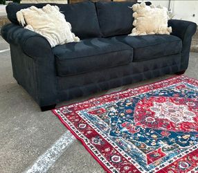 Cindy Crawford Sofa In Deep Navy Including Delivery