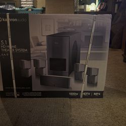 5.1 HD Home Theater System With 75 Inch Samsung TV Bundle
