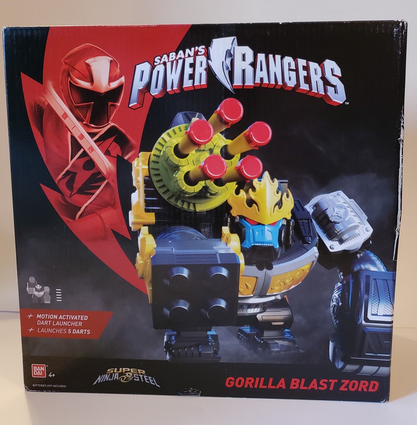 Power Rangers Gorilla Blast Zord New in Box!