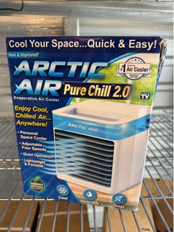 New Arctic Air Pure Chill 2.0 Personal Evaporative Air Cooler