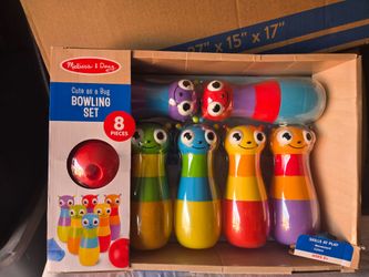 Kids bowling set