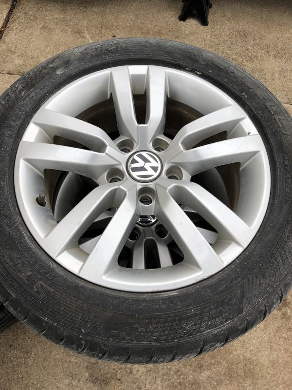 16 Inch Vw Volkswagen Passat Jetta Wheels and Tires for Sale in Haltom City, TX OfferUp