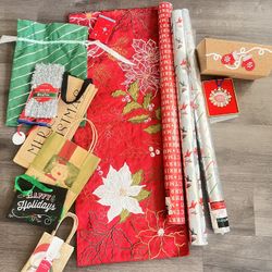 Christmas Gift Wrap Set