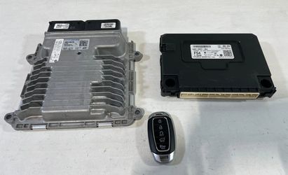 20-22 HYUNDAI PALISADE ENGINE & BODY CONTROL MODULE ECM BCM W/ KEY FOB