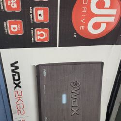 DB Drive 2K WDX Mono Amplifier 