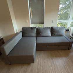IKEA FRIHETEN Sleeper sectional, L Shape