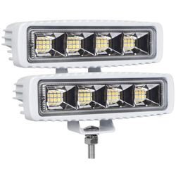Waterproof LED BOAT LIGHTS 2pc 72W Flood Light 