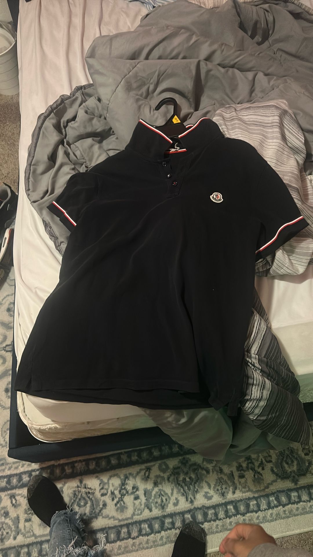 moncler button up
