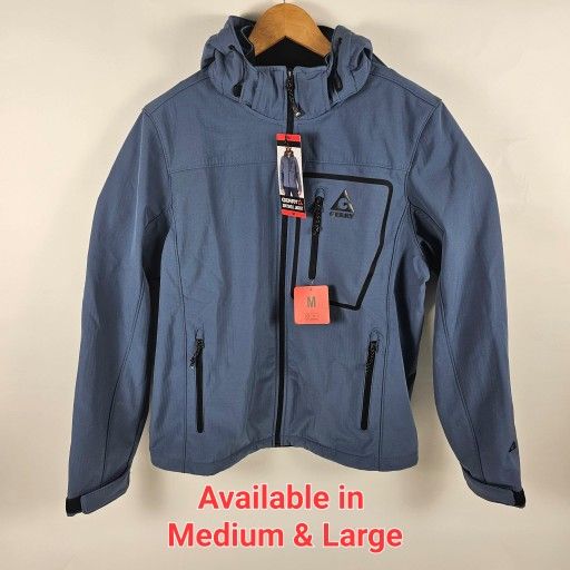New Men's Gerry Waterproof blue jacket (Available in M & L)