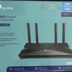 AX1800 Gigabit Wi-Fi 6 Router “NEW”