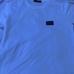 Dolce & Gabbana Cotton Shirt with Branded Tag