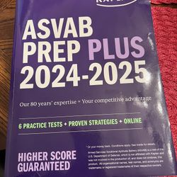 ASVAB Study book