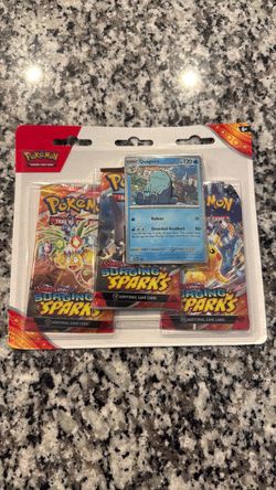Pokemon: Surging Sparks 3 pack blister