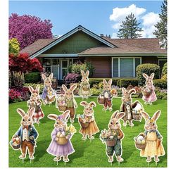 12 Pcs Easter Decorations Outdoor(brand new)