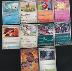 Pokémon TCG Card Lot of 11