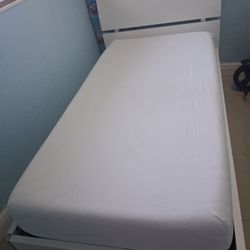 Cama Twin Con Colchon 
