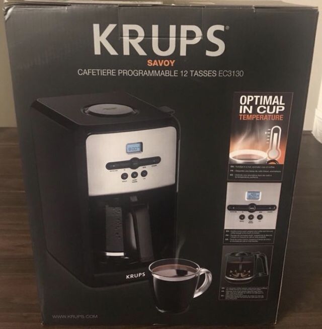 Krups Coffee Maker EC3130