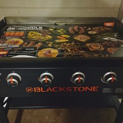 4 Burner Blackstone Flat Grill