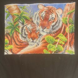 Two Tigers Diamond Art