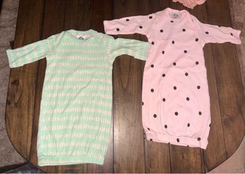 Preemie baby girl clothes 100% cotton
