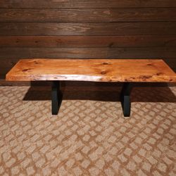 Live Edge Coffee Table Or Bench